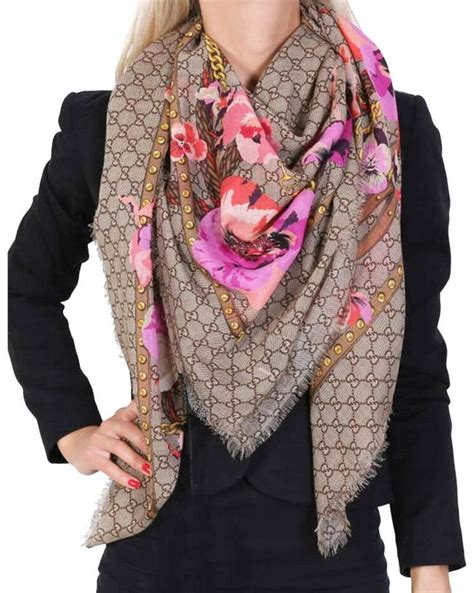 gucci pink pashmina|Gucci Scarves and Wraps for Women .